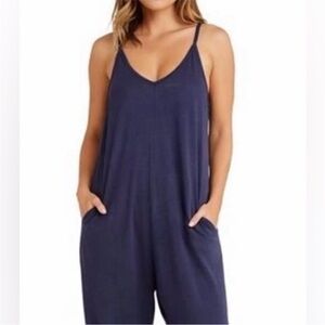 Sincerely Jules Navy Jumpsuit